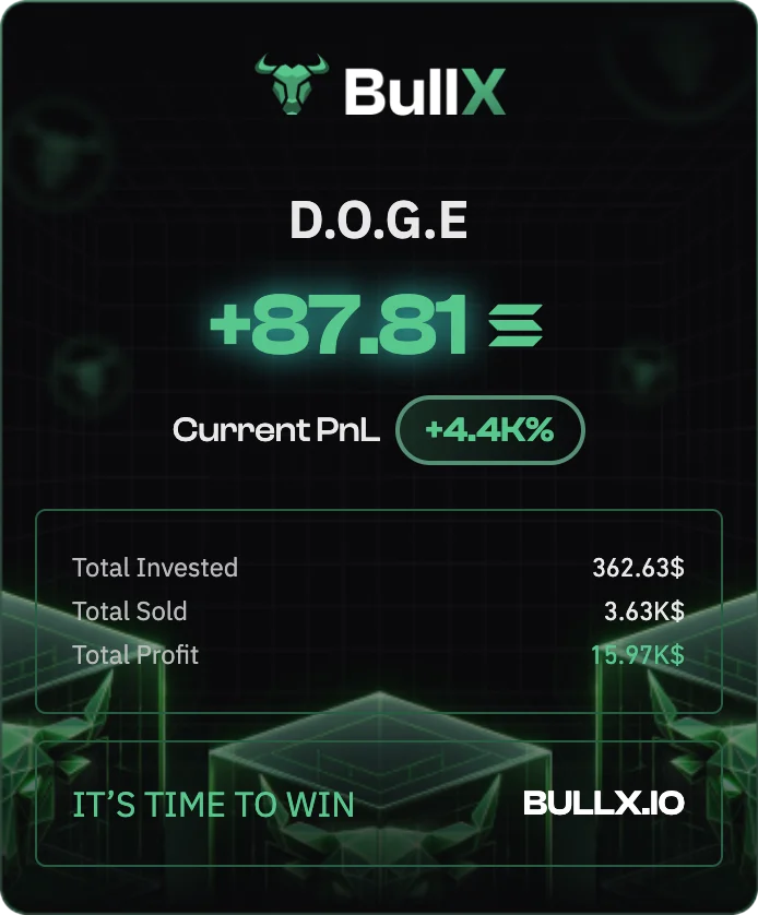 DOGE member trade result