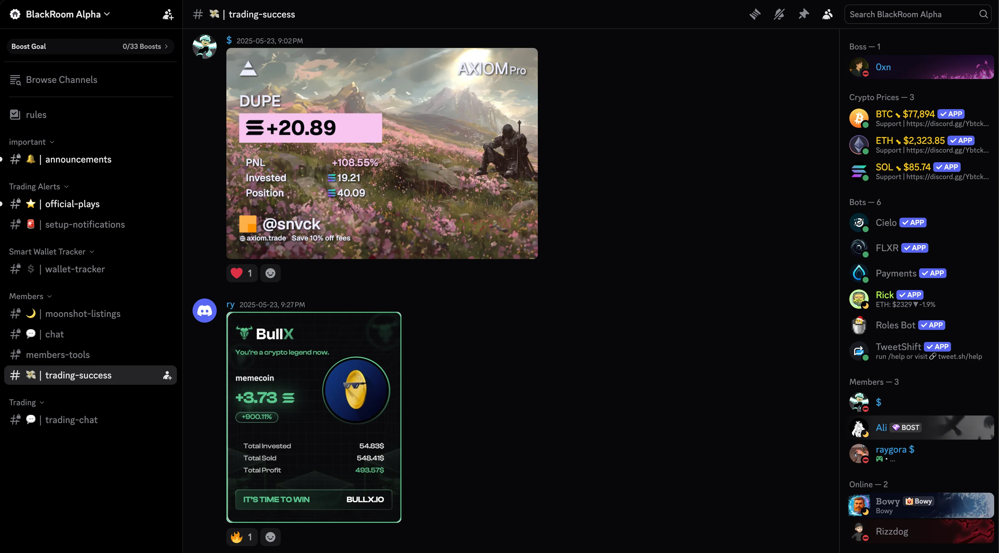 Blackroom Alpha Discord server preview